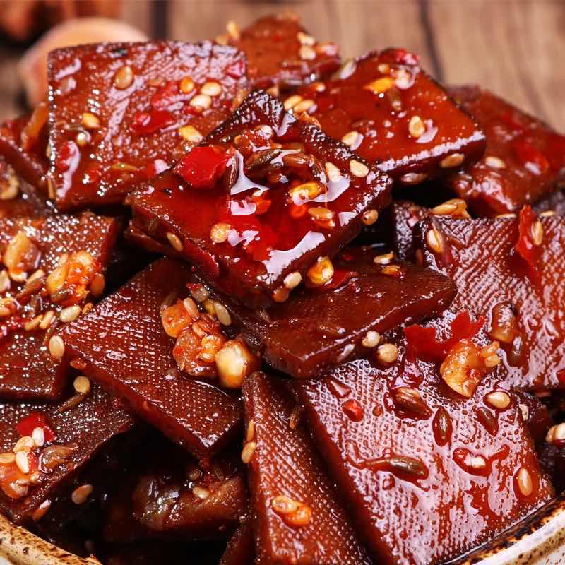 思乡山【传统工艺】湖南特产4大包平江酱干豆干零食休闲解馋小零食