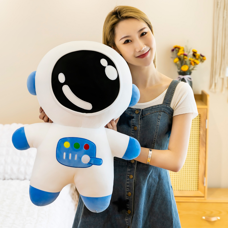 创意网红太空人抱枕毛绒玩具宇宙小飞人宇航员玩偶娃娃情人节礼物