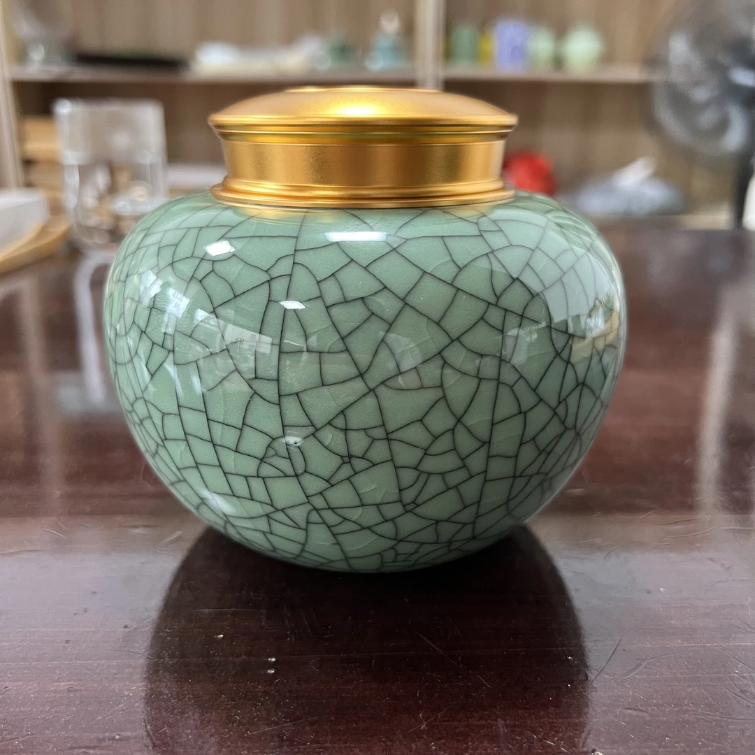 龙泉青瓷茶叶罐