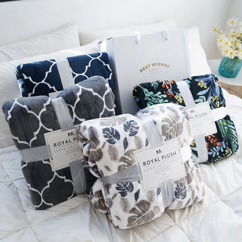 福袋实物毛毯，离开无效！