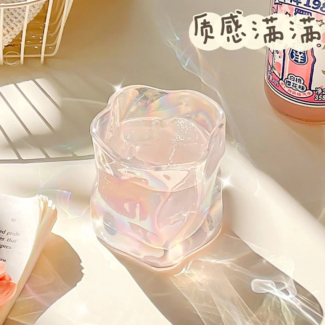 DAIMENG/黛蒙水杯玻璃杯子套装洋酒杯扭扭杯网红爆款高颜值威士忌