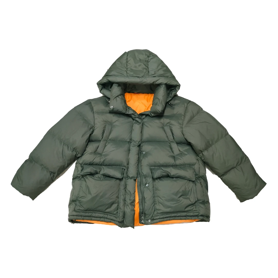 2024年秋季新款时尚百搭连帽长袖厚外套5671