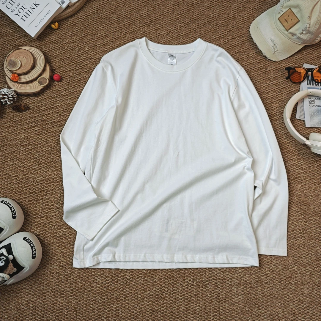 【伊人风尚服饰推荐】2023早秋新款时尚百搭白色短袖T恤0001