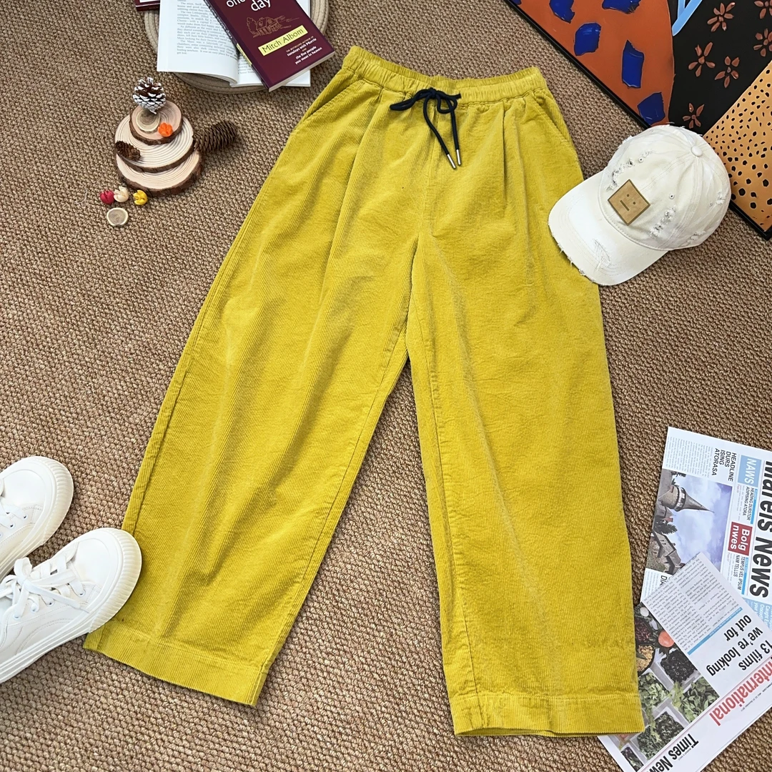 2024秋季新款百搭灯芯绒休闲裤6394