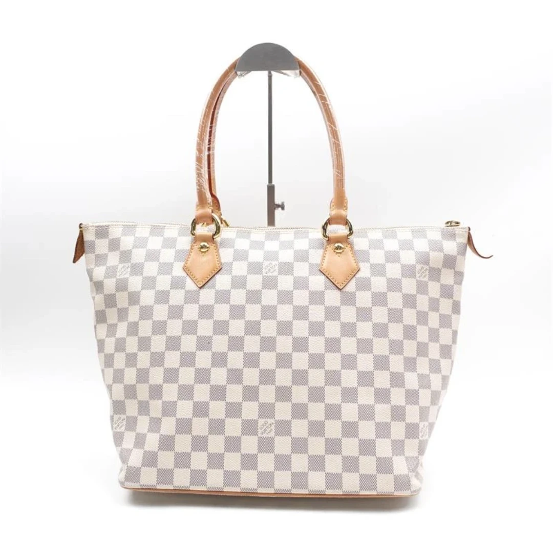 95新 LouisVuitton/路易威登 棋盘格托特包