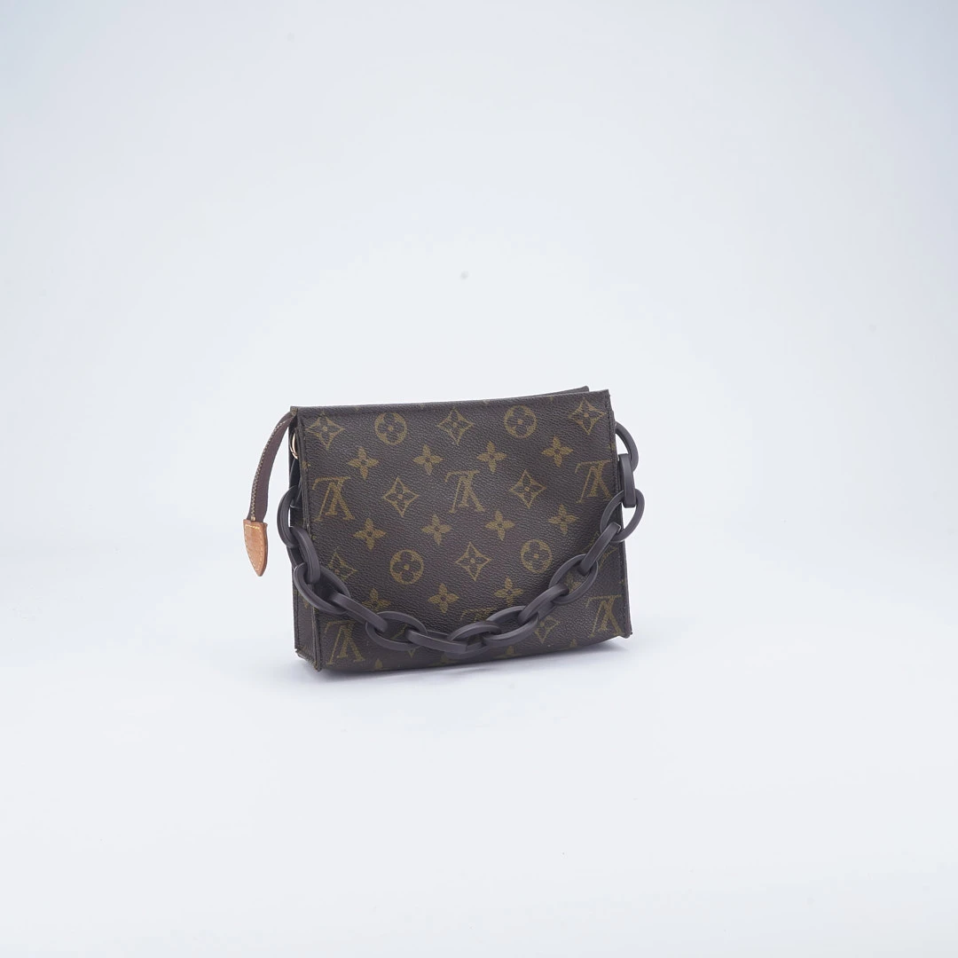 95新 LouisVuitton/路易威登  lv老花洗漱包/19尺寸