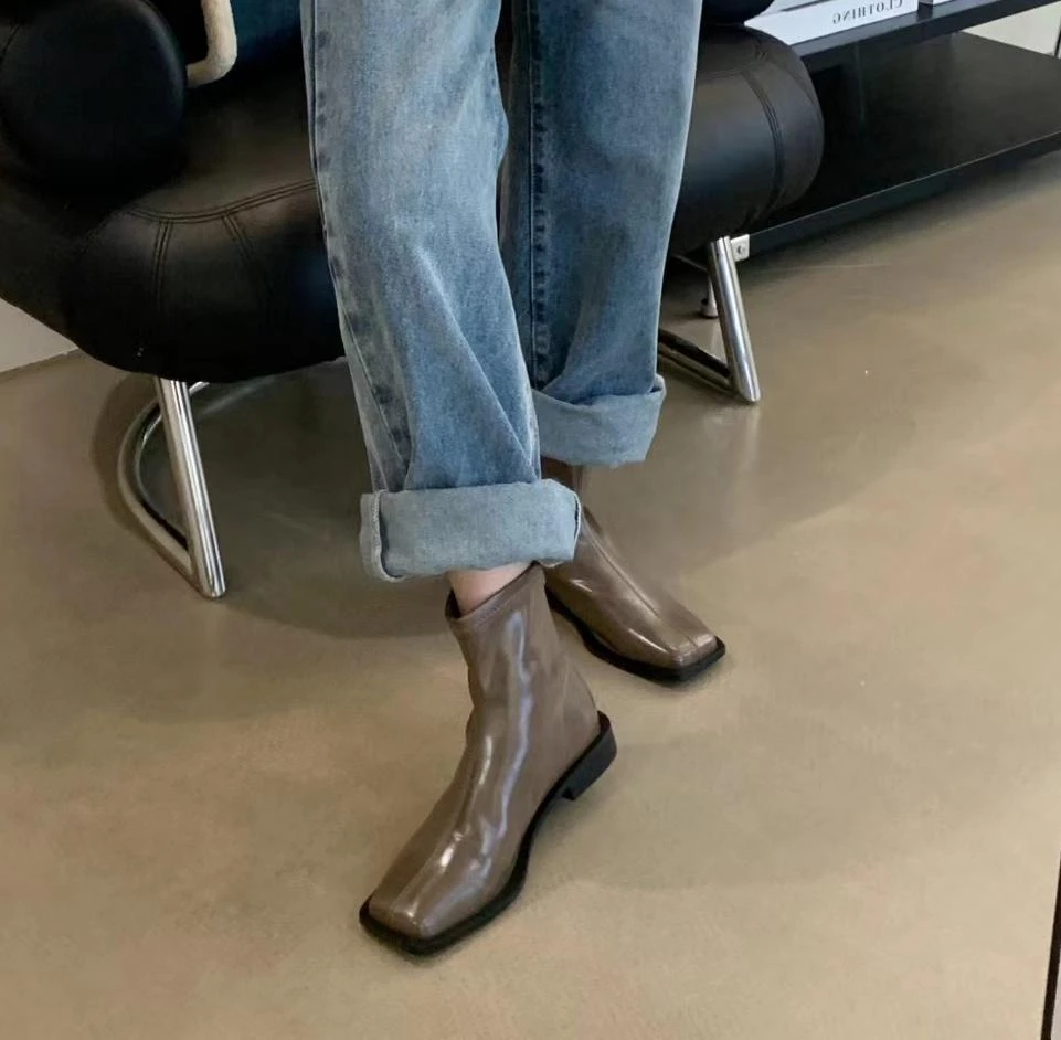 MS-时尚短靴8009-1