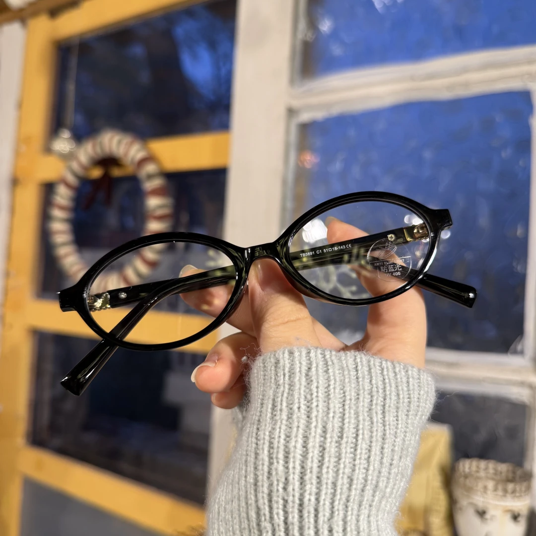 网红书呆子韩系时尚近视防蓝光眼镜