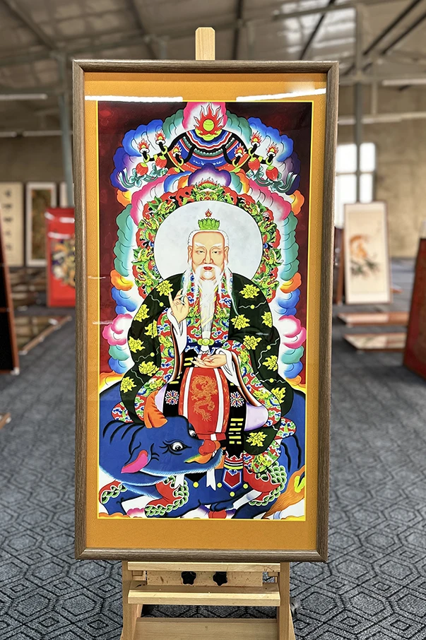 [F26太上老君天尊]50x100cm中国风家居装饰画玄关客厅装饰画