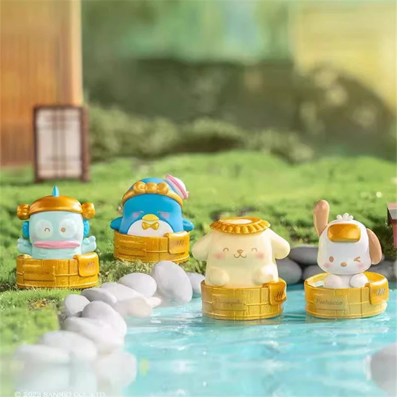 贝贝【拆盒】三丽鸥mini温泉萌粒（许愿）系列潮玩盲盒代拆