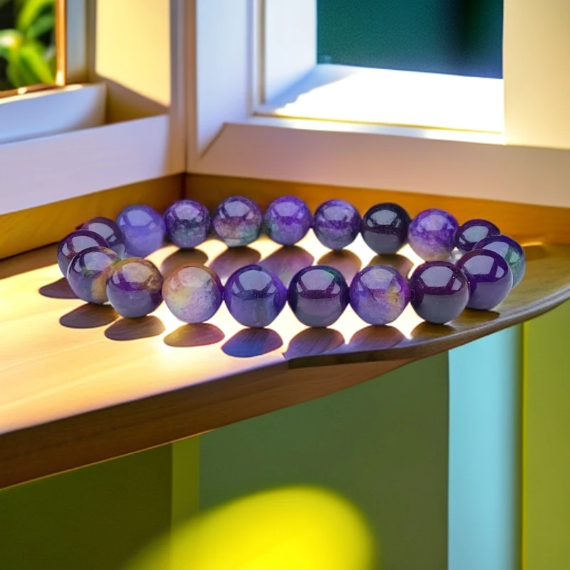 A634号精品时尚珠串星空苏手链10mm多样性发一件