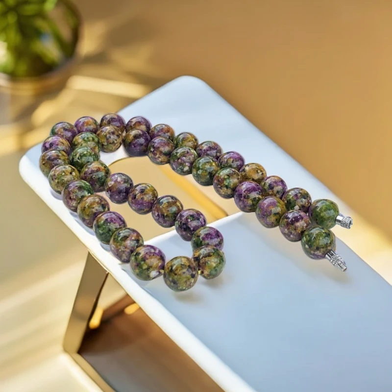 A394号精品时尚彩花苏项链12mm多样性发一件