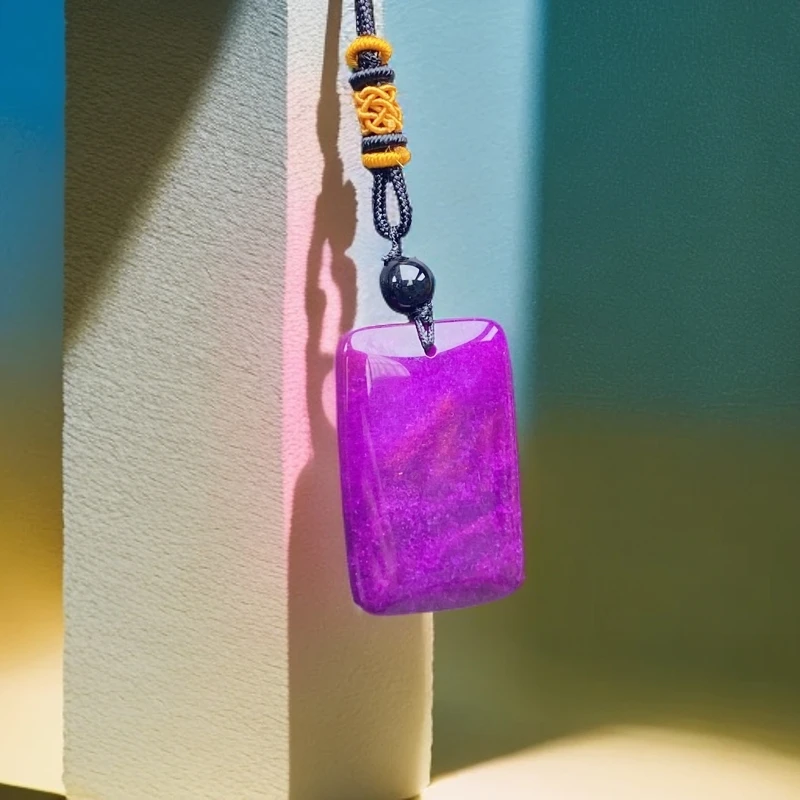 A706号精品时尚紫苏无事牌吊坠多样性发一件