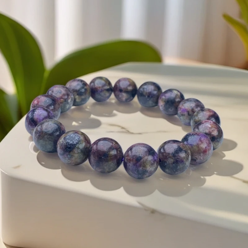 A214号精品时尚珠串彩花苏手链12mm多样性发一件