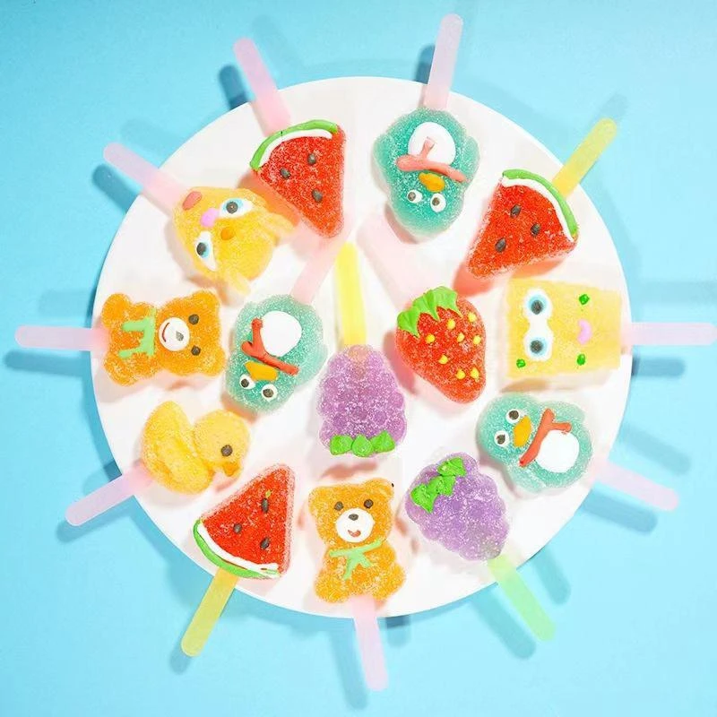 糖果对对碰【独立包装儿童糖果3D卡通造型】【下单14个起碰】保底45
