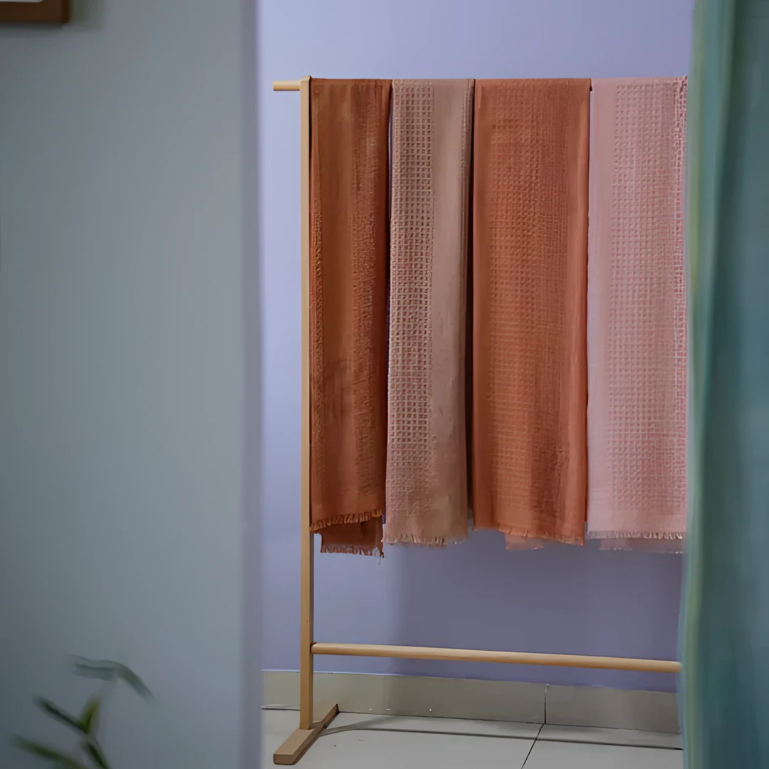 无失山房植物染纯羊毛围巾气质时尚休闲百搭女士针织冬季中长款