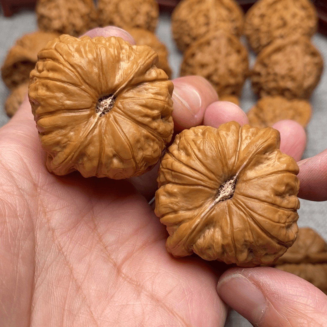 文玩核桃把件毕业南瓜40尺