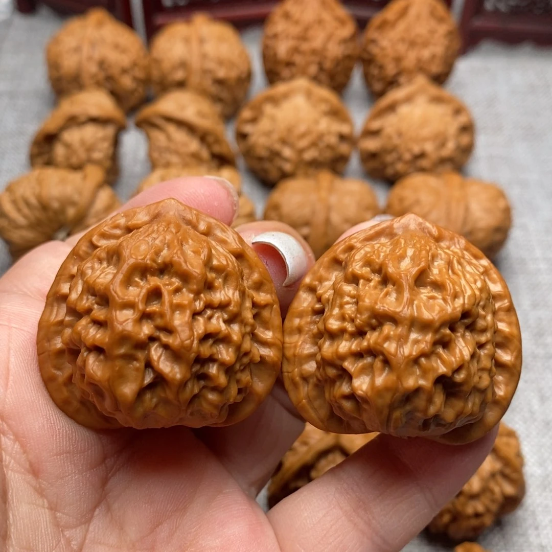 文玩核桃把件瓷娃娃38全品