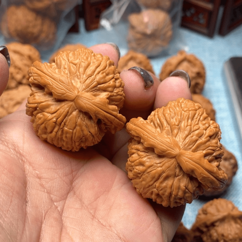 【闪购商品】文玩核桃把件T****N白狮子40