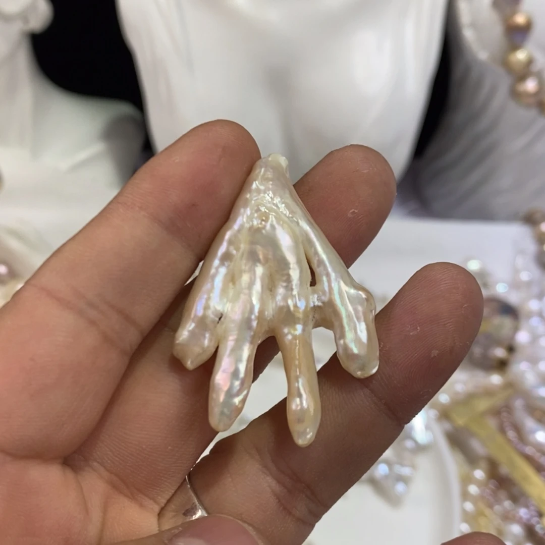 【闪购商品】淡水珍珠吊坠(不含链)银S925镶嵌
