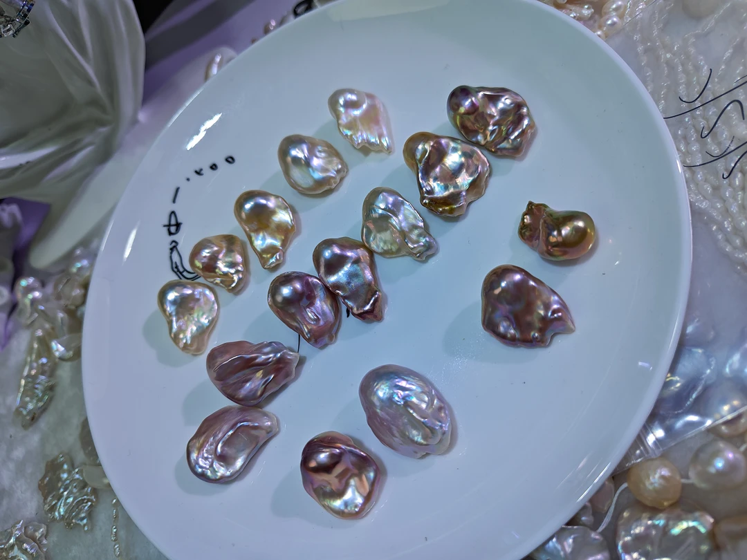 直播选购巴洛克珍珠多样性发一