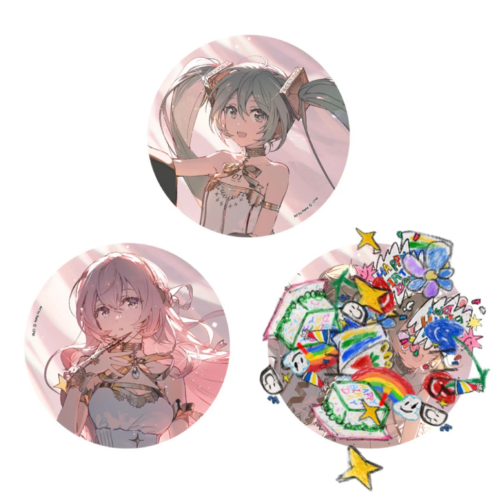 【国现包邮】初音未来2024交响乐镜子画 立牌