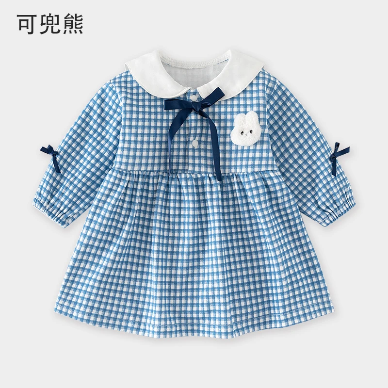 【平替好物】女宝宝春季纯棉甜美可爱小裙子女孩小童秋装外出连衣裙