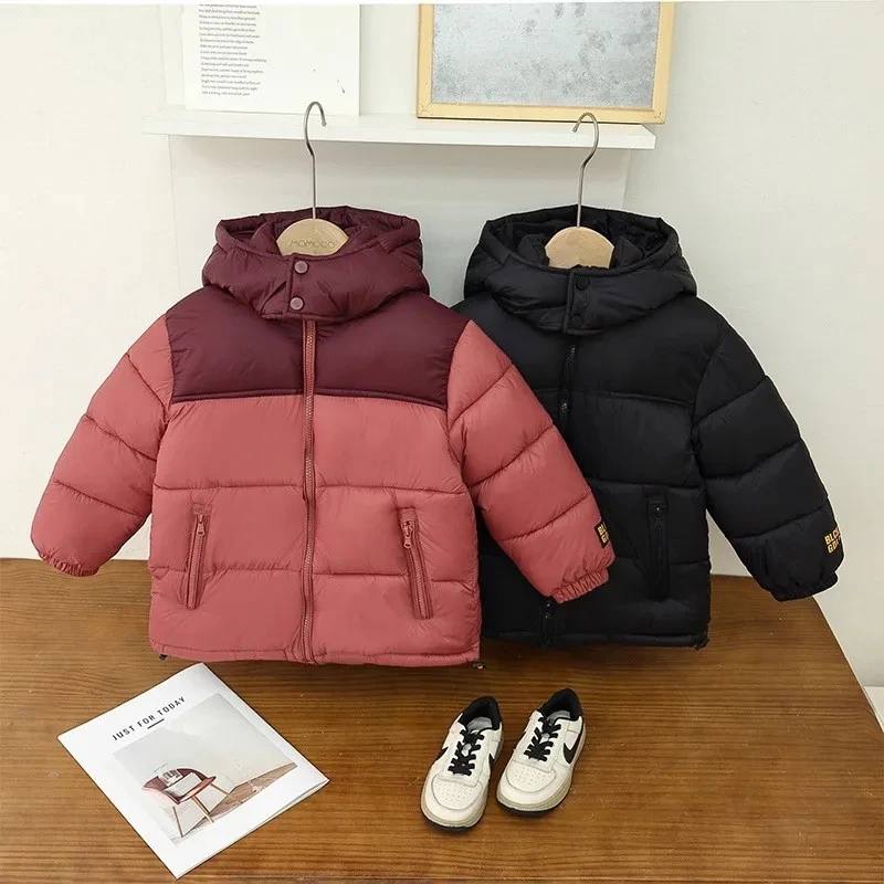 童装儿童棉服冬季加厚面包服外套冬装宝宝保暖学校校服神器