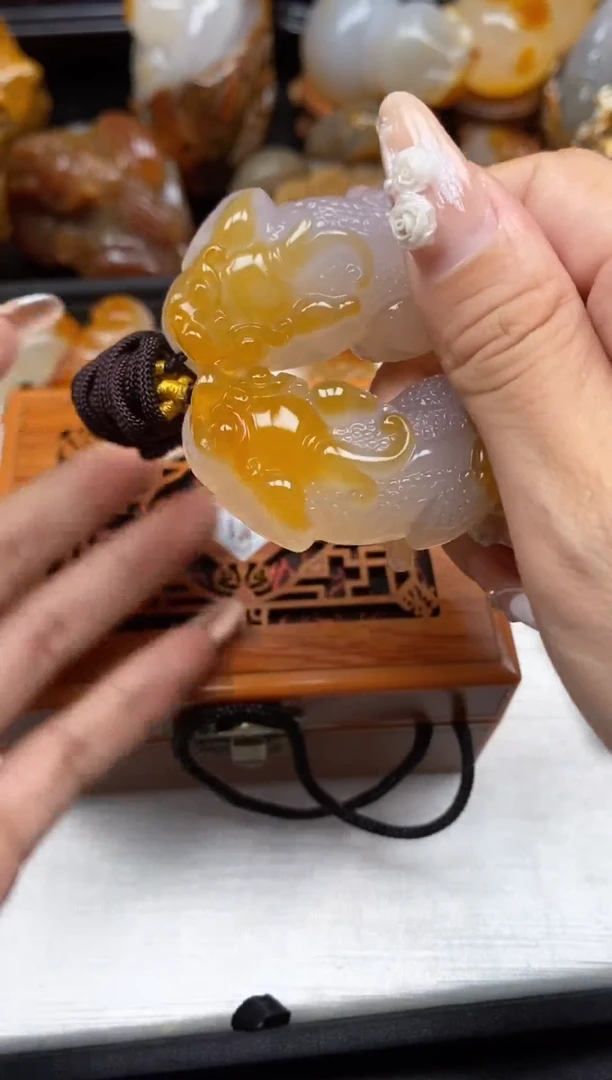 【闪购商品】玛瑙/玉髓颈饰未镶嵌LL