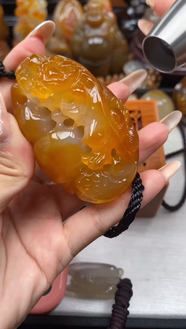 【闪购商品】玛瑙/玉髓颈饰未镶嵌LL