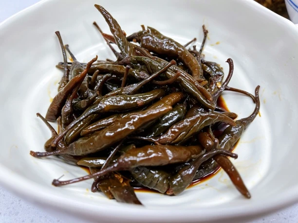 苏北特色 酱渍辣椒 传统工艺香辣下饭138克*4袋