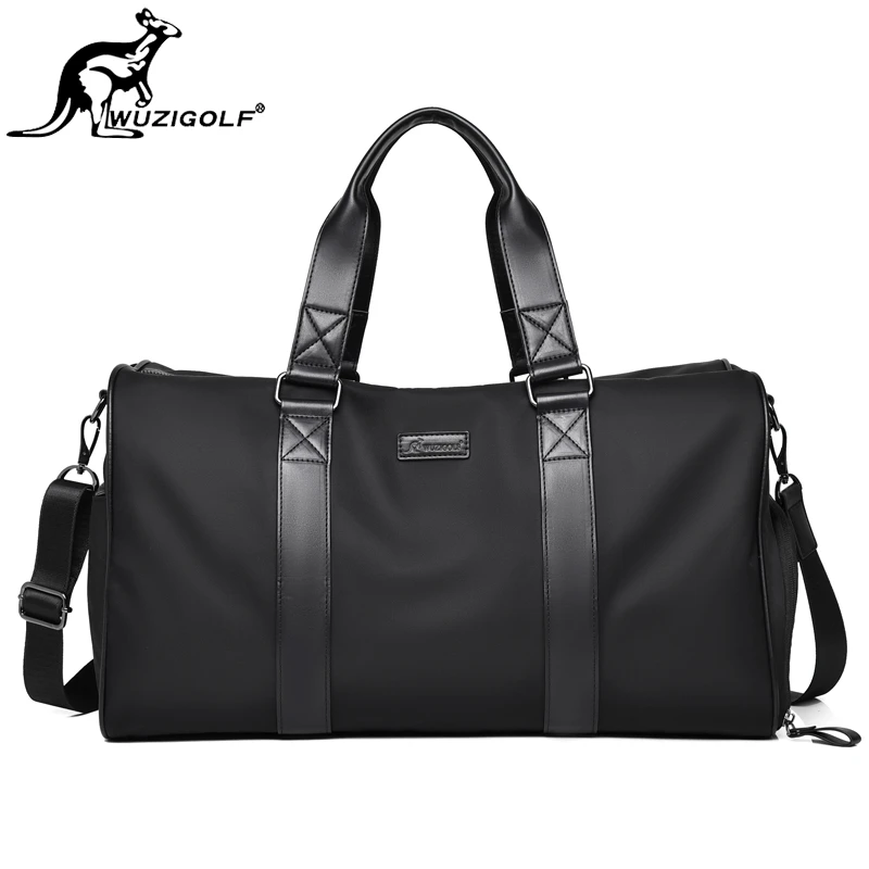 彬澳袋鼠防水旅行包袋男士大容量出差行李包轻便商务女运动健身包