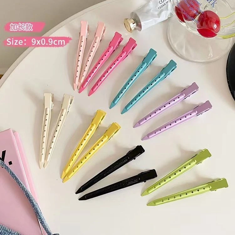 今诩Y2K少女糖果色发根蓬松神器无痕化妆发夹女刘海鸭嘴夹定型夹