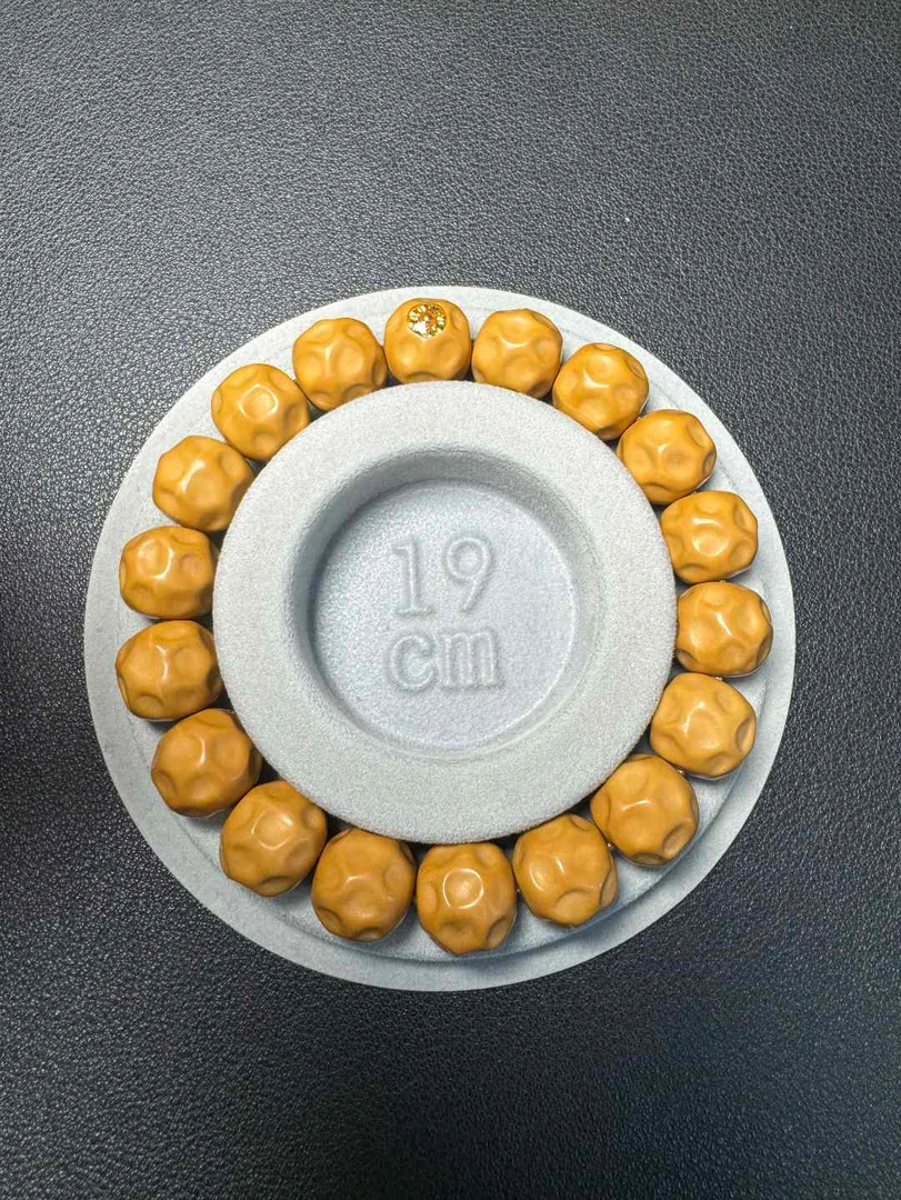 禧悦文玩 单标大奶酪 深坑精工高抛  全品毕业级猴头核桃手串