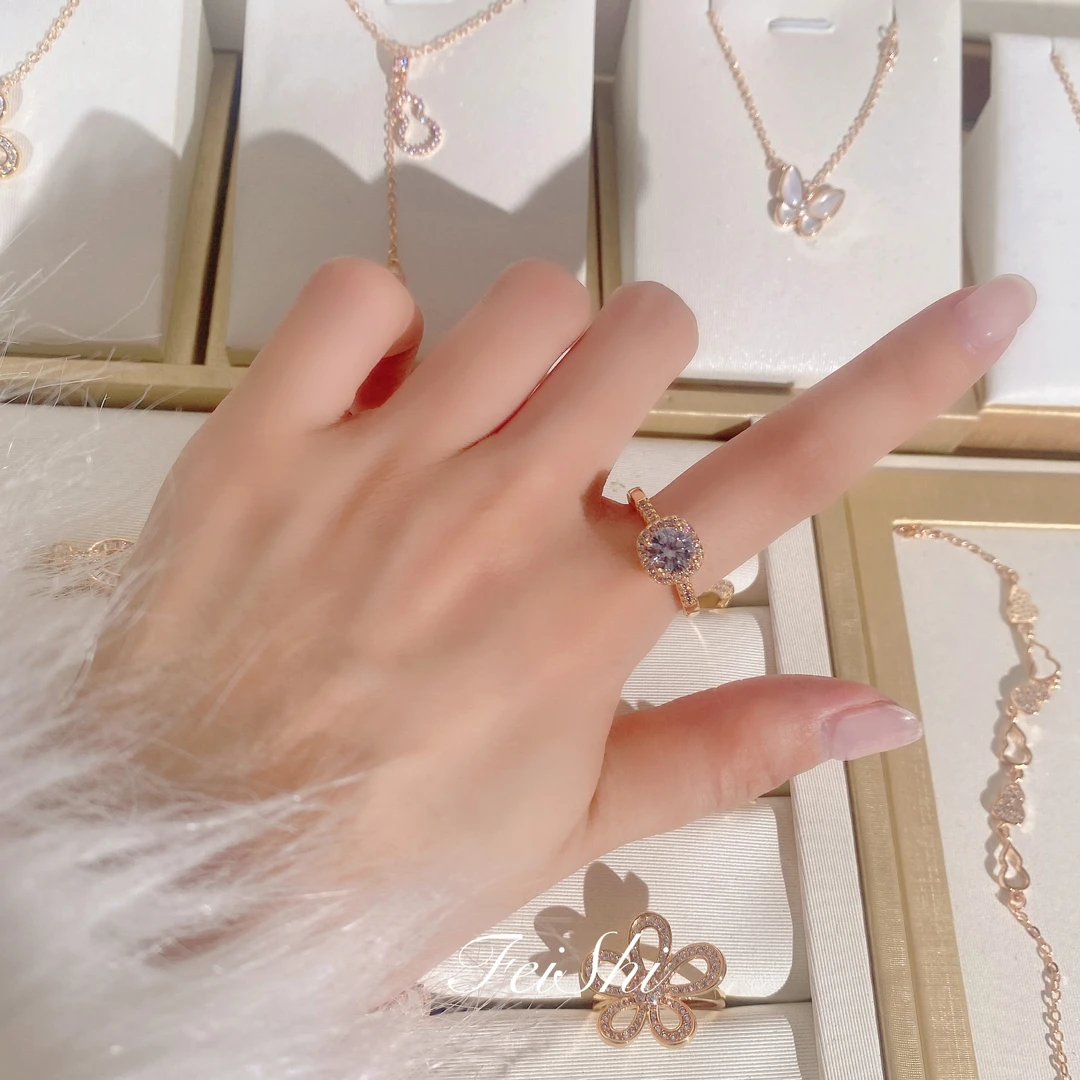 方包1克拉FS568气质轻奢