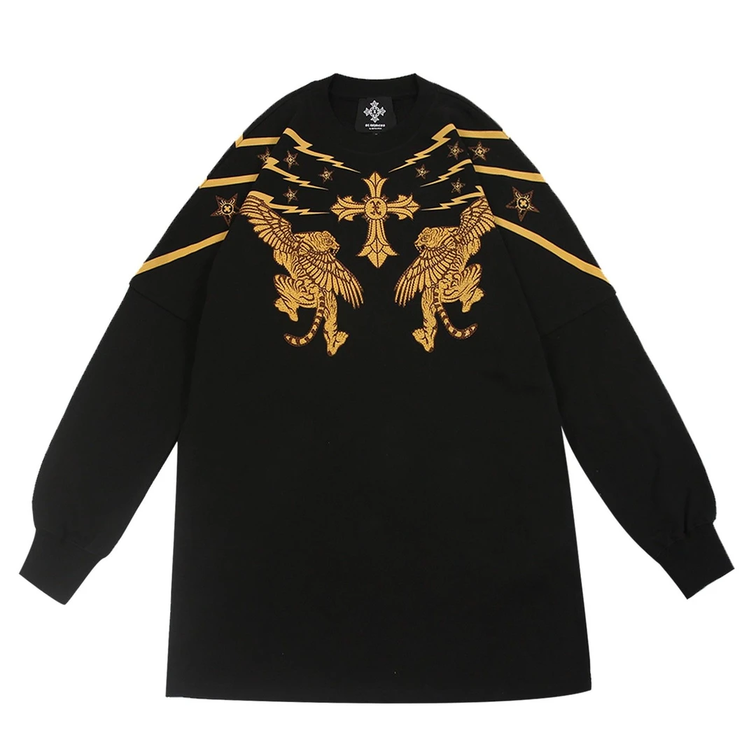 【Atls菲姐】EDHARDY X 常规中长裙翅膀虎卫衣裙 X1NCU912