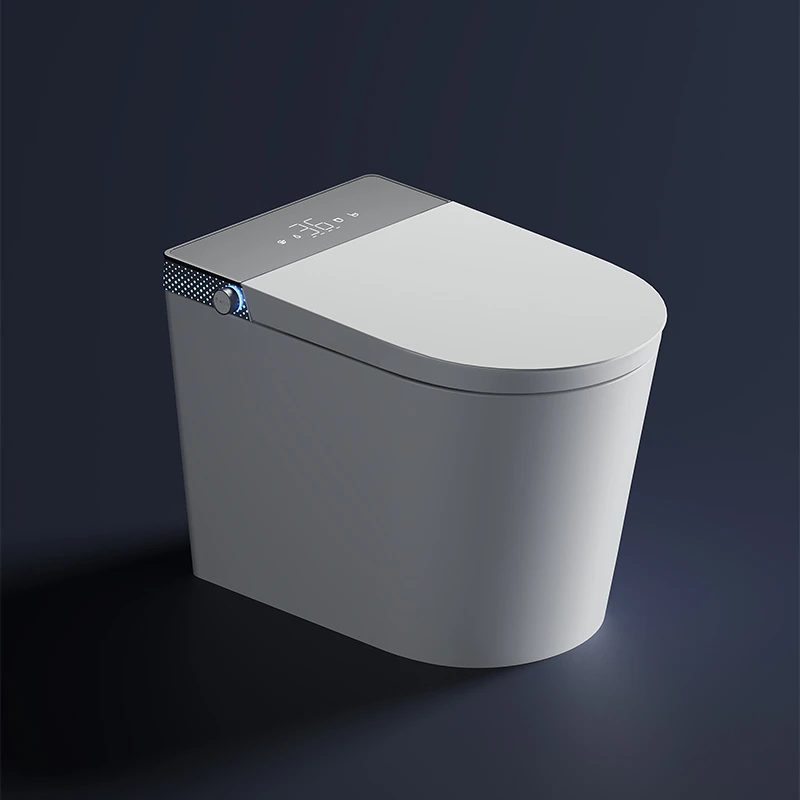 小户型全自动虹吸马桶座便器零水压即热冲洗脚感冲水紫外线紫外线