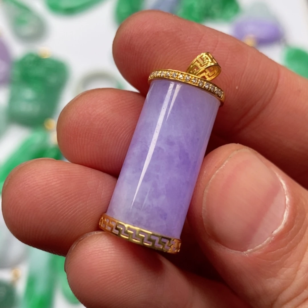 【闪购商品】翡翠颈饰未镶嵌桃****华