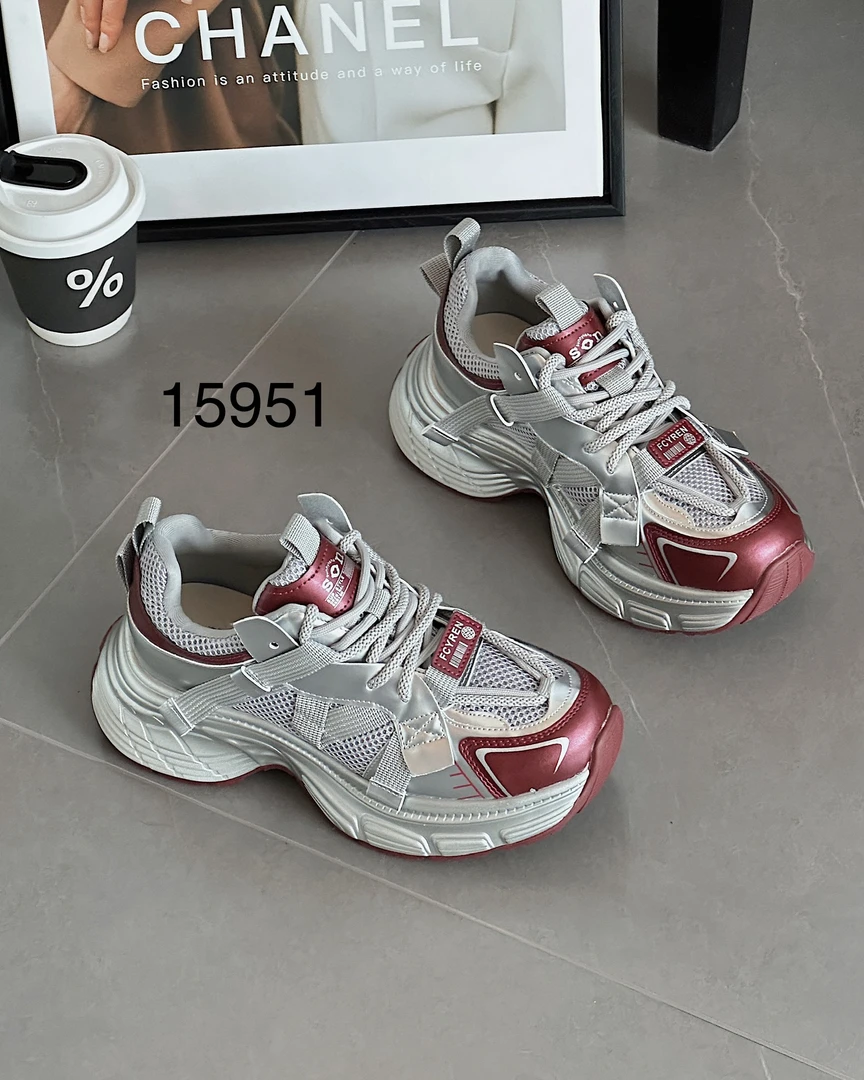 【品牌清仓】女士新款品牌高品老爹鞋15951