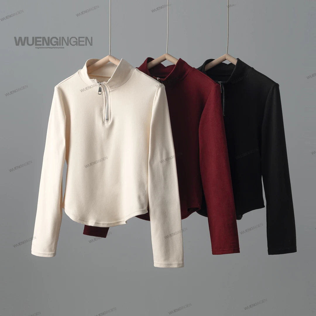 无印心匠lulu款 绵羊毛+桑蚕丝~拉链款 柔软养肤衣 A2188