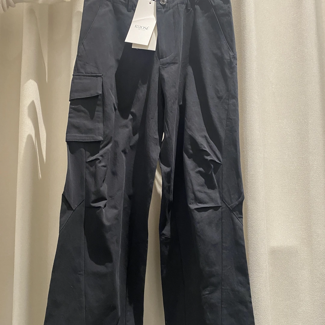 RRROSE棉质单口袋工装裤（S码腰围79）