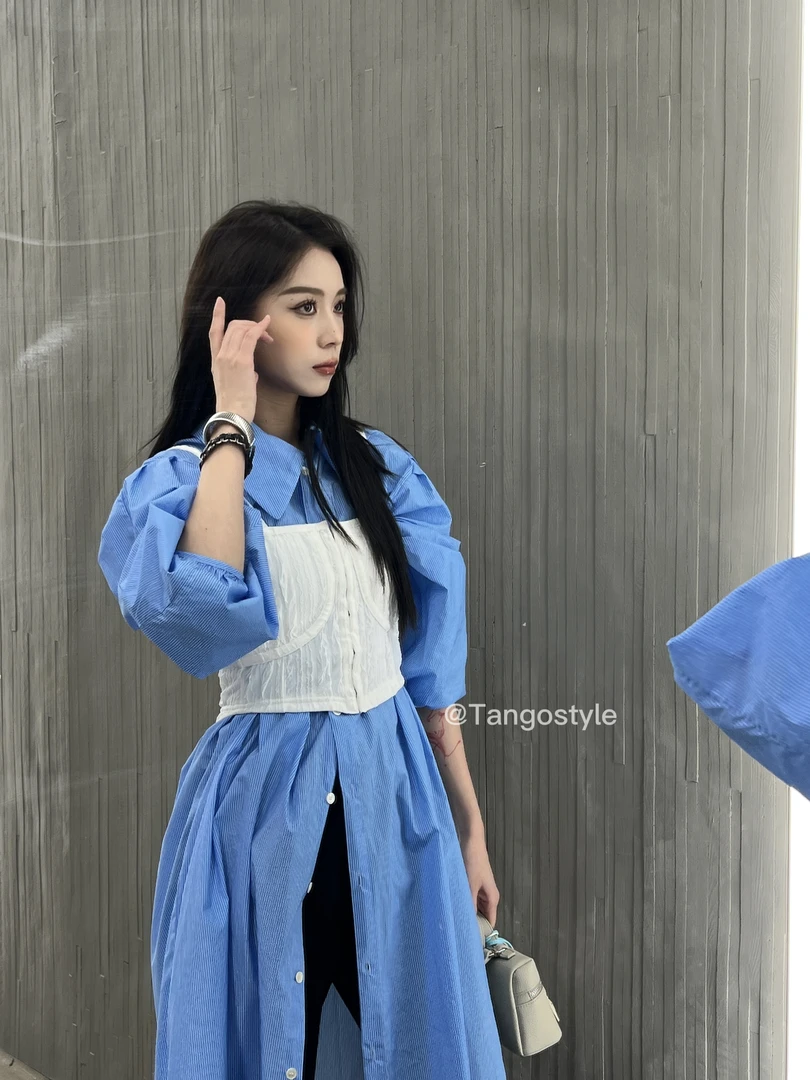 Tangostyle《近期分享》小众美式辣妹风可调节吊带83307-1#
