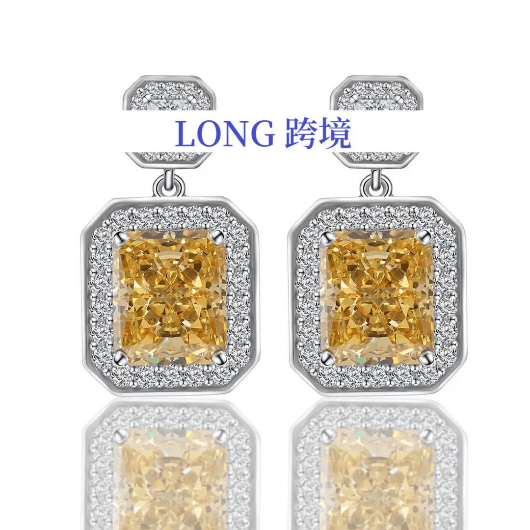 铜合金耳饰 外贸DP高品耳环-A1068