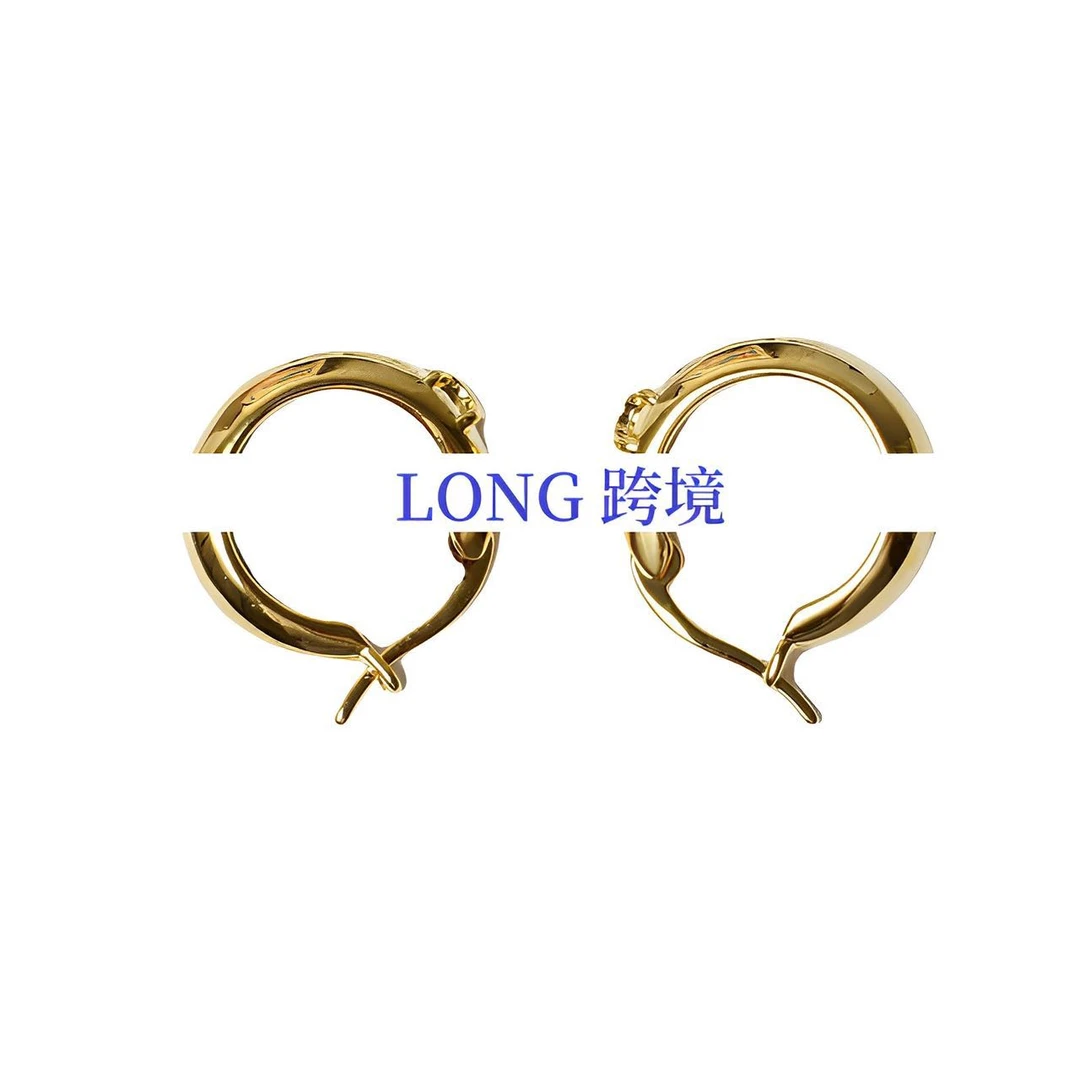 铜合金耳饰 外贸DP高品耳环-2151