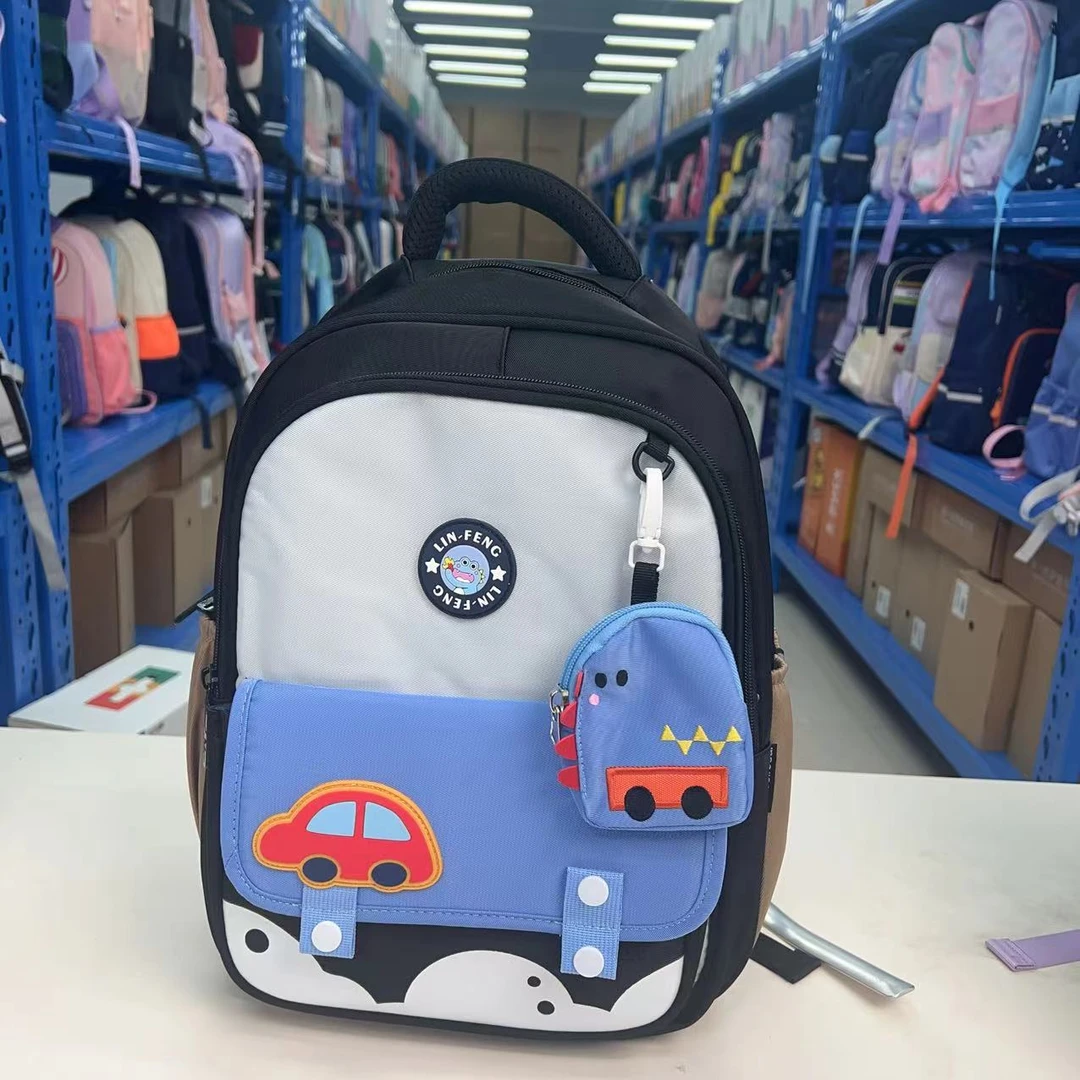斑比熊1-3年级超轻学生减负书包