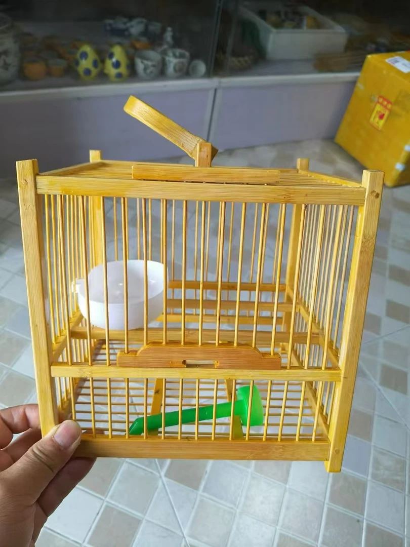 绣眼鸟小鸟洗澡笼｜小型鸟类通用洗澡笼单洗笼糙笼小鸟笼