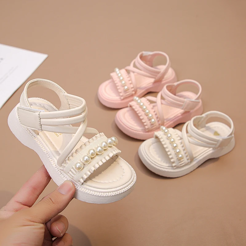 女童凉鞋2024夏季新款儿童鞋子小女孩软底沙滩鞋中大童可湿水鞋子