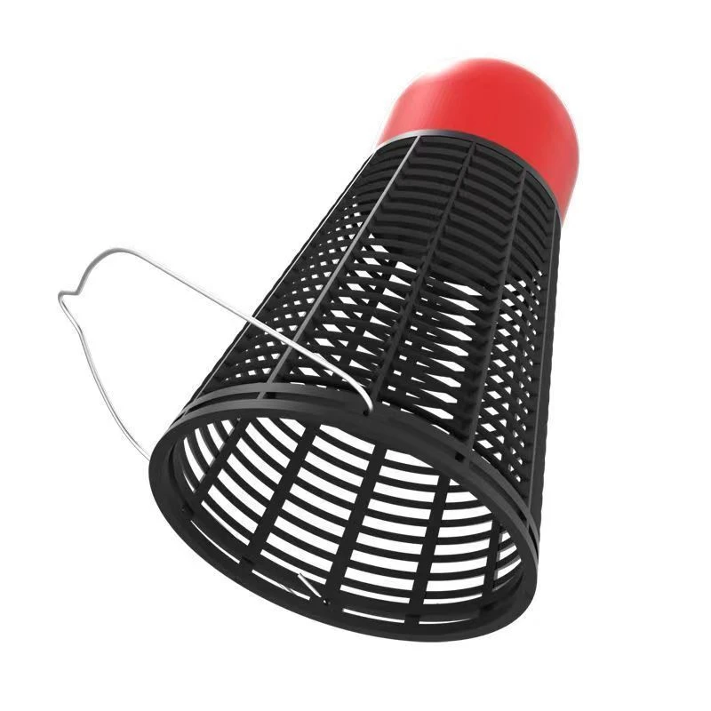 钓鱼羽毛球打窝器垂钓投饵器定点翻转饵料器空心手工塑料耐用结实