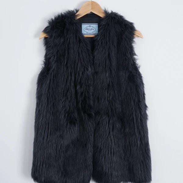 Prada/粘胶纤维/SC0607/背心外套/42码