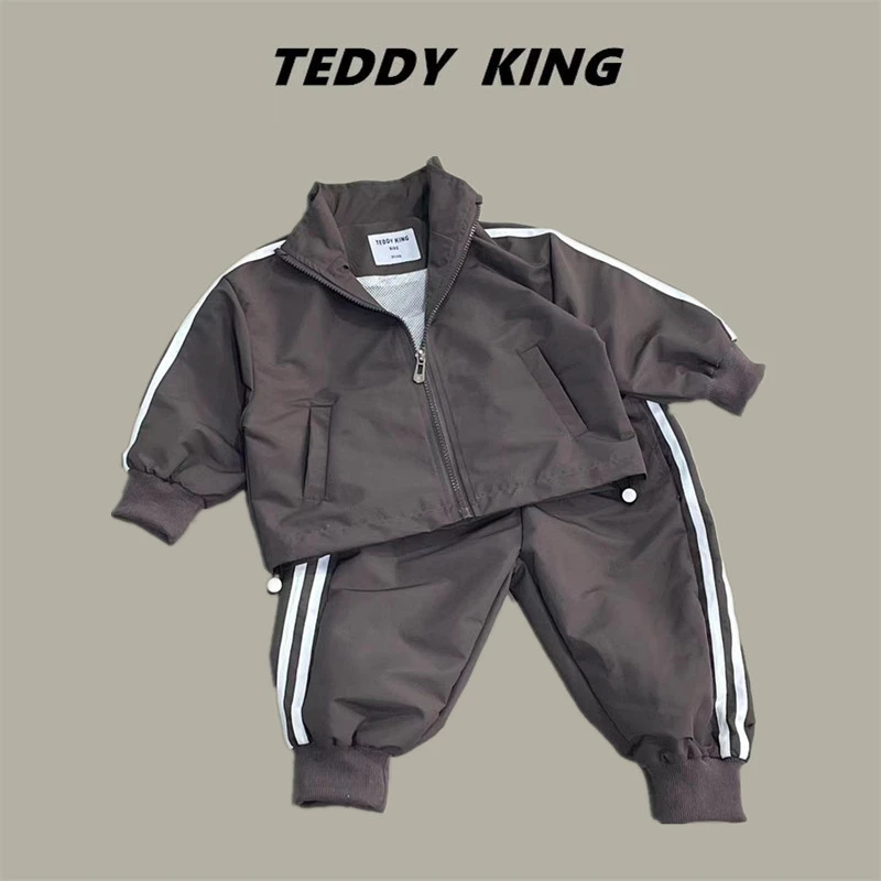 【TEDDY KING】TXB24769 2024新品中小童  潮流休闲运动套装